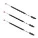 3Pcs Dual Brow Brush Set - Portable Professional Dual Headed Angled Eyebrow Brushes for Beauty Room & Travel - Ideal for Precise Eyebrow Application - Buy Online on GoSupps.com