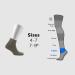 Cosyfeel Women Loose Diabetic Socks | 4-Pack Neuropathy Ankle Socks for Ladies | Super Soft Eco-Friendly Bamboo Material | Durable with Seamless Toe | Multicolour Patterns | 4 Seasons 7-9 1/2 ARMY GREEN - Buy Online on GoSupps.com