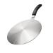 Heat Diffuser 9.45" Stainless Steel Induction Diffuser Plate for Glass and Electric Cooktop Black removable handle 9.45"/24cm