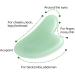 Deeinn Gua Sha Face Treatment - Heart-Shaped Anti-Aging Massage Tool | Jade Facial Care Device for Spa & Beauty - Buy Online on GoSupps.com