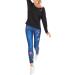 Winshape Women's Ultra Light Modal Long Sleeve Shirt MCS002 S Black - International Shipping Available - Buy Online on GoSupps.com