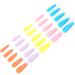 Colorful Nail Tip Pure Color Full Cover Nail Tip Home Salon Stylish Colorful False ABS Material Fake Nail Manicure Tool Easy to Cut(05) - Buy Online on GoSupps.com