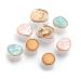8 Pcs Silicone Toe Separators Reusable Pedicure Toe Dividers Toenail Manicure Dividers for Nail Polish Application