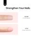 Beetles Color Base Gel Nail Polish Set 6 Sheer Neutral Shades Porcelain Doll Pink & Strengtheners for Perfect French Tips | 0.25 Fl Oz Each - Buy Online on GoSupps.com