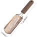 FRCOLOR limine les Callosit s des Exfoliant pour Gommage Exfoliant Soin pour Multifonctionnel Acier Inoxydable limine les Peaux Mortes pour Homme et Femme Or Rose avec Trou Carr  - Buy Online on GoSupps.com