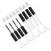 Healeved 1 Set Empty Eyelashes Lash Mascara Tube Bottle Cosmetic Containers Mascara Containers Empty Lash Brush Mascara Wands with Tube Eyelash Mascara Tube Lip Gloss Containers