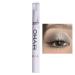 Cream Eyeshadow Stick - Sweatproof Eye Shadow Stick Cosmetics Eye Brightener Shade Eyeshadow Sticks for Eyes Eye Highlighter Brightener Stick Lying Silkworm for Women Tmay 02#pearl White