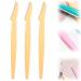 Tondeuse Sourcils Multifonction en Acier Inoxydable Mini Rasoir Sourcils Portable et r utilisable for Hommes et Femmes /1624 1 unit (Lot de 1) Yellow
