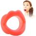 Lips Trainer Silicone Rubber Facial Mouth Muscle Tightener Face Lifting Beauty Tool Lips Trainer - Buy Online on GoSupps.com