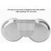 Stainless Steel Large Mouth Palette Cup for Oil Painting - Double/Single Dipper Container Cup - Buy Online on GoSupps.com