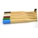 STOBAZA Bamboo Toothbrush Eco-Friendly Wooden Toothbrush with Soft Bristles | Pack of 1 | Sustainable Oral Care - Buy Online on GoSupps.com