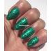Bluesky Nail Gel Polish GREEN Glitter Sparkling Emerald Green Fine Glitter Sparkle VIP02 Nail Gel Polish UV LED Soak Off 10ml - Buy Online on GoSupps.com