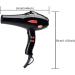 Hair Dryer with LED Indicator Powerful AC 2300W Professional Hairdryer Negative Ionic Technology Hairdryer with Nozzle with 3 Heat 2 Speed Settings Low Noise for Home and Salon Black Small Gift - Buy Online on GoSupps.com