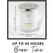 Hotel Collection Luxury Scented Candle | Natural Wax Blend | 65 Hours Burn Time | The Copenhagen Company - Amber (21oz) - Buy Online on GoSupps.com
