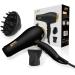 JINRI 2000 Watts Hair Dryer Professional Salon Blow Dryer Lightweight Powerful Travel Hairdryer Cool Hot Button 3 Heat & 2 Speed Settings with Concentrator Nozzle Black - Buy Online on GoSupps.com
