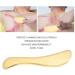 Verdant Touch Shabbrett Brass Gua Sha Tool - 180mm Massage Device for Body & Neck Pain Relief - Buy Online on GoSupps.com