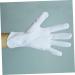POPETPOP White Gloves 12 Pairs Factory Gloves Lengthen White Cotton Gloves Work Cotton Work Gloves - Buy Online on GoSupps.com