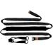 Yoga Fitness Stretching Strap - Improve Flexibility for Rehab Pilates Dance & Gymnastics | Door Flexibility Trainer (Black - Buy Online on GoSupps.com