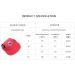 Urfeda Adjustable Dog Baseball Cap - Summer Sun Protection Hat with Ear Holes & Chin Strap - Red Watermelon XL - Buy Online on GoSupps.com