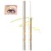Cream Eyeshadow Stick Green Gold Yellow Glitter Shifting Color Cream Eyeshadow Eye Brightener Waterproof Long-Wearing Metallic Colored Colorful Eyeliner Crayon Pencil Makeup (04#)