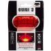 CAT EYE Omni 3 LED Safety Bike Light Red/Rear Light with Mount - Illuminate Your Ride - Buy Online on GoSupps.com