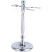 Stylish Alloy Shaving Tower Rack - Razor Plane Stand & Shaving Brushes | International Shipping Available - Buy Online on GoSupps.com
