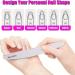 Professional Nail Files 5 PCS Nail File Double Sided Emery Board(100/180 Grit) Washable Emery Board Manicure Tools Nail Styling Tools Pet Grooming Tools for Home and Salon Use - Buy Online on GoSupps.com
