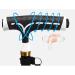 Crutches for The Elderly Four-Legged Telescopic Elderly Aluminum Alloy Lightweight Multifunctional Cane Cane with Light and Non-Slip Walking Stick (Color : B) Smooth Sailing - Buy Online on GoSupps.com