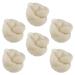 Healeved 6Pcs Lambs Wool Toe Separators Soft Toe Spacers Dividers Lambs Wool Toe Cushion Corrector for Bunion Overlapping Toe Big Toe Alignment