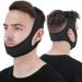 LDATY Anti Snoring Device Anti-Slip Adjustable Anti Snoring Chin Strap Snoring Reduction Stop Snoring Device Snoring Solution Professional Effective Anti Dry Mouth Chin Strap Stop Noise (X)