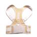 DFHBFG New Male Female Adjustable Magnetic Posture Corrector Corset Back Brace Back Belt Lumbar Support Straight Corrector de espalda(Nude Large-XL) Large-XL Nude