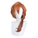 Short Orange Wig for Cosplay Costume Male Men Anime Layered Fluffy Character Costume Wig Heat Resistant Halloween Party Wig + Wig Cap (Orange)