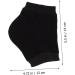 minkissy 20 Pairs Silicone Heel Socks Heel Socks for Dry Cracked Feet Cracked Heels Moisturizing Heel Socks Spa Socks Foot Protectors for Feet Portable Heel Socks Toe Socks Comfortable - Buy Online on GoSupps.com