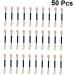 Didiseaon 50pcs Makeup Tools Aluminum Portable Dual Sides Daily Stick Beauty Shadow Eyeshadow Women Sponge 7.5X0.5cm As Shown - Buy Online on GoSupps.com
