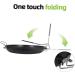 Zerodeko 9 Inch Fry Pan 2pcs 9 Frying Pan Iron Water Cup Metal 9 Inch Skillet 43.5X24X4.9CMx2pcs Blackx2pcs - Buy Online on GoSupps.com