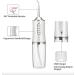 Portable Dental Flosser Water Jet Oral Irrigator for Teeth Dentures & Braces - Rechargeable Multiple Pressure Modes - International Shipping Available - Buy Online on GoSupps.com