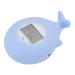 Whale Shaped Baby Bath Thermometer - Infant Safety Water Temperature Tester with Intelligent Timing Function - Buy Online on GoSupps.com