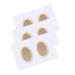 FRCOLOR 3 Sheets corn bandages for toes High heel floor mat corn cushion for feet Adhesive Remover Corn stickers corn flake toe pads for shoes callus pads for feet emulsion