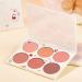 Matte Finish Blush Makeup for Cheeks Smooth Powder Face Blush Blendable Long-Lasting All day 6 Colors Blushing Pigmented and Lightweight Blush Palette - Buy Online on GoSupps.com