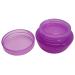 Beauticom 10G Frosted Container Jars with Inner Liner - BPA Free (6 Pieces - LIGHT Purple) - Buy Online on GoSupps.com