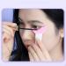 twcrvil 2X Mascara Guard Eyelash Applicator Eyeshadow Compact Size Household Softness Supple Reusable Auxiliary Makeup Tool Purple - Buy Online on GoSupps.com