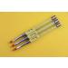 Nail Art Brush Ombre Nail Brush with Rhinestone Handle Manicure Drill Drawing Nails Brush Pen for Gel Nails Yellow Ombre brush - Buy Online on GoSupps.com