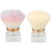Makeup Loose Powder Brush 2 Pieces Dense Brush Expertly Hold Powder Loose Powder Brush with Storage Box for Home - Buy Online on GoSupps.com