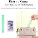 CCLKHY Portable Toothbrush Case - 2 Pack Travel Toothbrush Covers in Pink & Green | Protective Toothbrush Box for Family - Buy Online on GoSupps.com