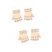 Healeved 2 Pairs Half-finger Gloves Gloves Anti Gloves Magnetic Therapy Gloves Protective Gloves for