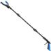 Kekoy Extendable Grabber Reacher Tool with Headlight 32 inch Foldable Lawn Trash Picker Upper Grabber 90° Rotating Anti-Slip Jaw Portable Claw Grabber for Elderly - Blue