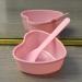 2 Sets Pink Heart Shaped Facial Mask Mixing Bowls with Spatula | DIY Skin Care Tool Kit for Women | Perfect for Home & Beauty Salon Use - Buy Online on GoSupps.com
