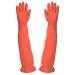 Buogint Long Rubber Gloves Kitchen Dishwashing Gloves Reusable Household Gloves Waterproof Cleaning Gloves for Home Painting Garden