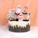 Unimal 4-Piece Harz Makeup Cake Topper Set | Perfume Palette Decoration for Birthdays & Bachelorette Parties - Buy Online on GoSupps.com