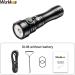 Wurkkos DL08 Dive Light 3600 Lumens Rechargeable Scuba Underwater Lights with Red and UV Light - IP68 Underwater Video with Infinite Brightness Adjustment and 5000mAh Battery for Night Diving - Buy Online on GoSupps.com
